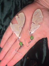 Load image into Gallery viewer, Luna Moth ~ Actias luna Earrings