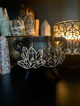 Load image into Gallery viewer, Geometric Crystal Earrings