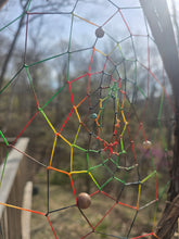 Load image into Gallery viewer, Natural vine dream catcher 82
