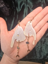 Load image into Gallery viewer, Luna Moth ~ Actias luna Earrings
