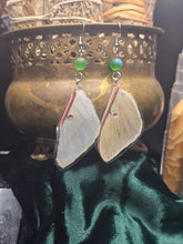Load image into Gallery viewer, Luna Moth ~ Actias luna Earrings

