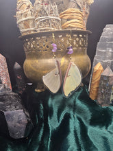 Load image into Gallery viewer, Luna Moth ~ Actias luna Earrings
