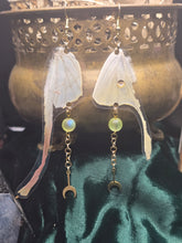 Load image into Gallery viewer, Luna Moth ~ Actias luna Earrings
