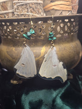 Load image into Gallery viewer, Luna Moth ~ Actias luna Earrings
