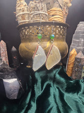 Load image into Gallery viewer, Luna Moth ~ Actias luna Earrings
