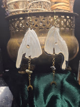 Load image into Gallery viewer, Luna Moth ~ Actias luna Earrings
