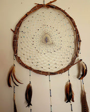 Load image into Gallery viewer, Natural vine Dream catcher 19”
