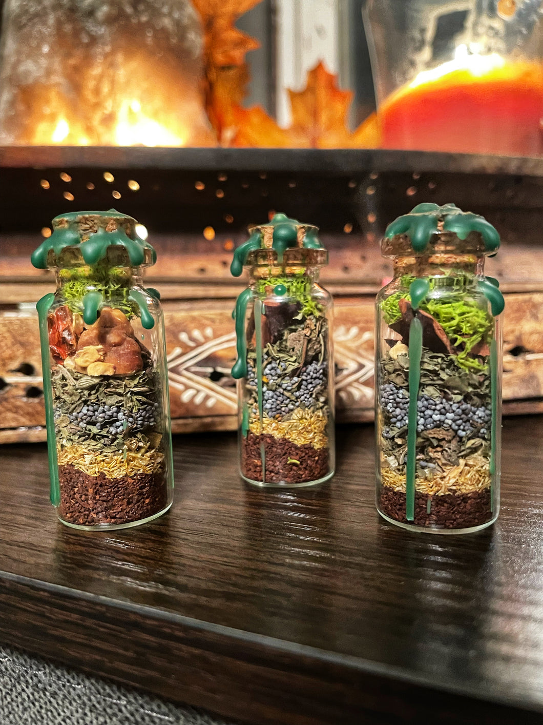 Money and Abundance Spell Jars
